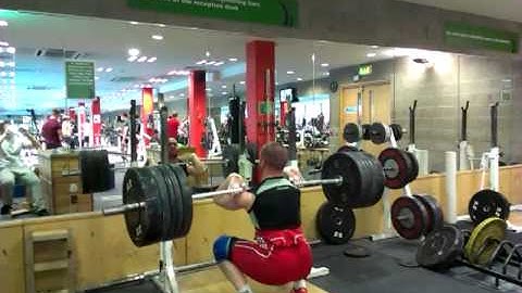 170kg Front Squat with 3 Second Pause