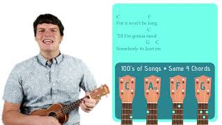 Lean On Me - Bill Withers | Easy Ukulele Tutorial & Cover (20)