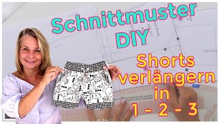 Oscar Shorts | Wie man eine Hose verlängert | Schnittmuster Oscar Shorts | Frocks & Frolics