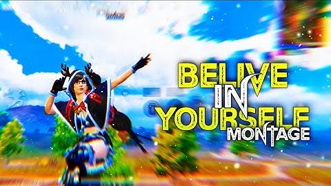 Belive_In_Yourself ❤️😘BGMI MONTAGE - Oneplus,9R,9,8T,7T,7,6T,8,N105G,N100,Nord,5T,NeverSettle