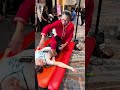 Thai stretch for legs from world champion