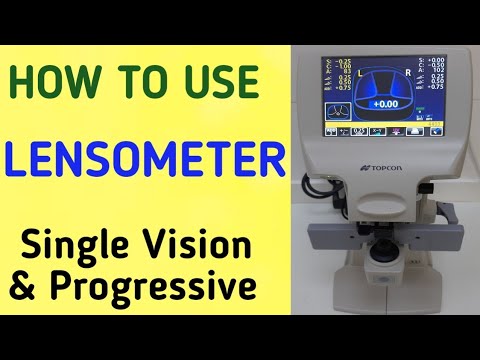 How To Use Lensometer Topcon Lensometer Progressive Lens MeasurementLensmeterLensometer Manual