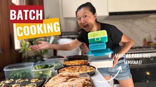 Batch cooking para dos semanas | En 2 horas la comida para dos semanas! | Karina Gao