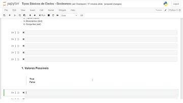 22. Python para Economistas: Tipos Básicos de Dados - Booleanos