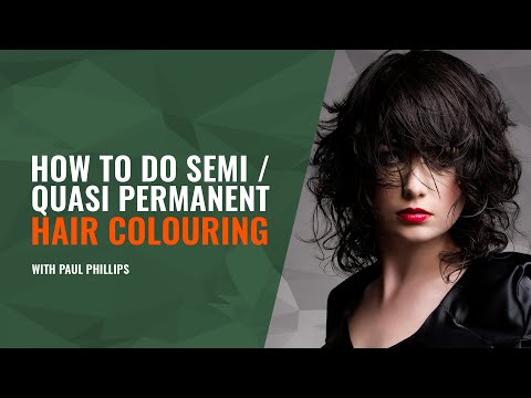 Video: Hoe een quasi permanente kleur aan te brengen?