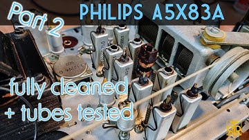 Her bodywork is looking much cleaner now! Philips A5X83A (Part 2)