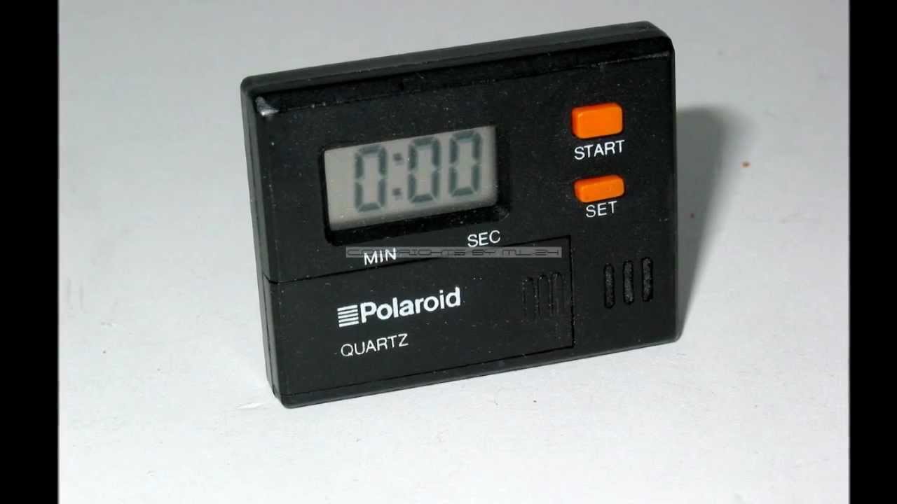 Polaroid Timer Quartz Youtube