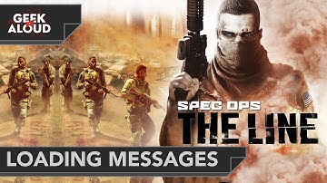 Spec Ops: The Line - Loading Screens