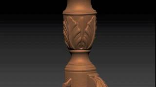 3D Laser Scan of Furniture Leg