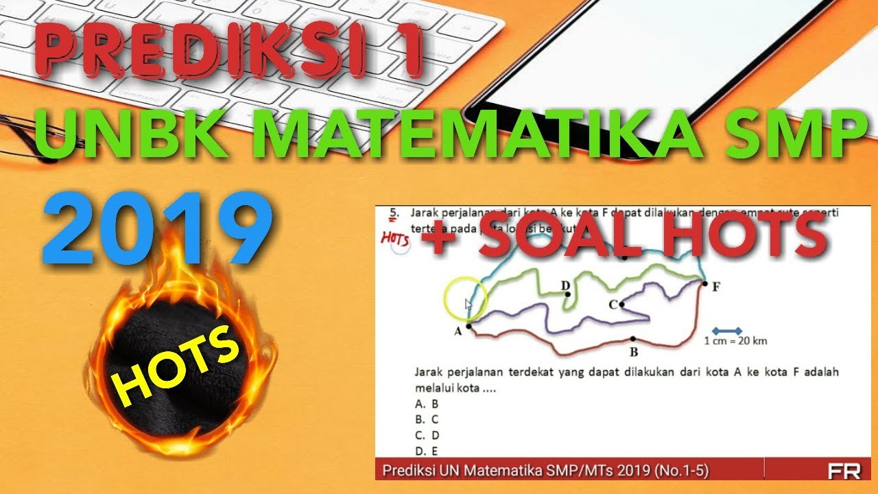 Prediksi 1 Soal Unbk Matematika Smp 2019 Soal Hots Sesuai