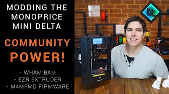 Monoprice Mini Delta Calibration And Troubleshooting Youtube