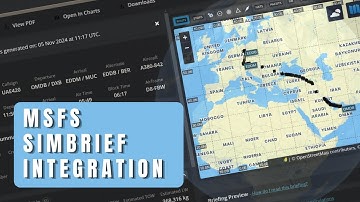 SimBrief officially LANDED in MSFS | SimBrief Integration Tutorial