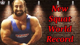 500kg Squat World Record | Zahir Khudayarov