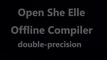 028-(SETUP)OpenCL 1, OpenCL Offline Compiler ocloc, OpenCL device, OpenCL Double-Precision with CUDA