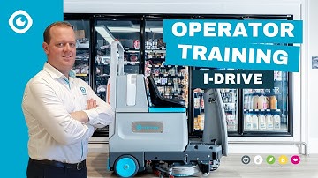 i-drive Ride-On Floor Scrubber Dryer | Operator Training Video