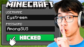 So I Hacked Eystreem’s Minecraft Account… screenshot 3