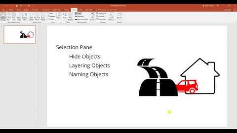 PowerPoint Selection Pane