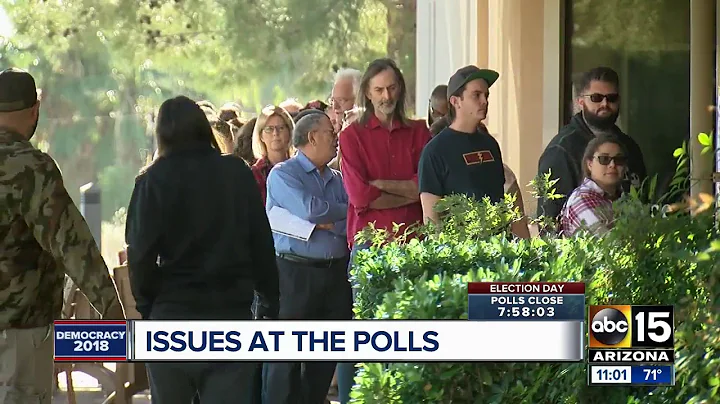 Voters report problems at the polls on Election Day