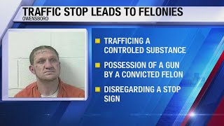 POLICE: Felon caught in Owensboro with drugs, handgun