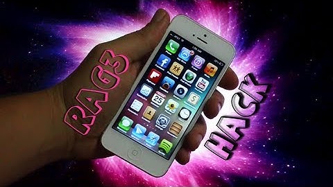 RAG3HACK - Hide Stock Apps NO Jailbreak Required For iPhone, iPod Touch And iPad