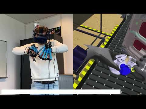 Volkswagen Virtual Reality training  | SenseGlove