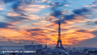 3Hours Peaceful Relaxing Music, Sleep Music, Meditation, Healing ✈️ Travel Concept to Paris, France