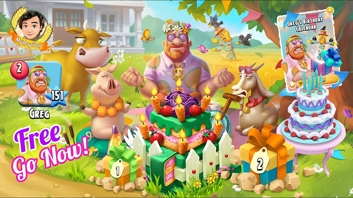 Free Gifts is Back in Greg's Calendar Event | #hayday #supercell