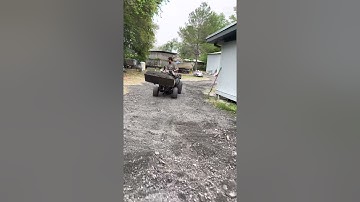 Craftsman mower hydraulic front end loader conversion