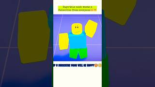 Noob bacon wants a subscribe 🥺😓 #shorts #roblox #gaming #indiangamer #noob #bacon #subscribe #keşfet