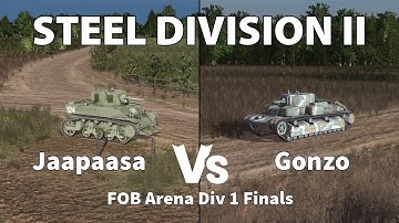 Good openers, good trades, good wins - Steel Division 2 Cast Jaapaasa vs Gonzo