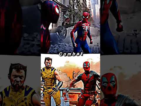 Spider-Man & Miles Morales vs Deadpool & Wolverine | Duo #vivshorts #deadpool3