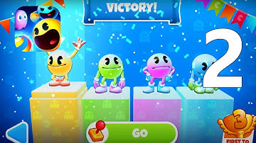 PAC-MAN Party Royale Gameplay Part 2 - (iOS Apple Arcade Gameplay)