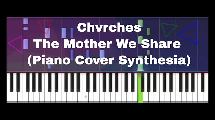 The Mother We Share Piano version - Piano performance video thumbnail