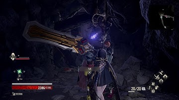 CODE VEIN - Richard  quest - Ruined City Underground - Base: Natural Cavern Depths