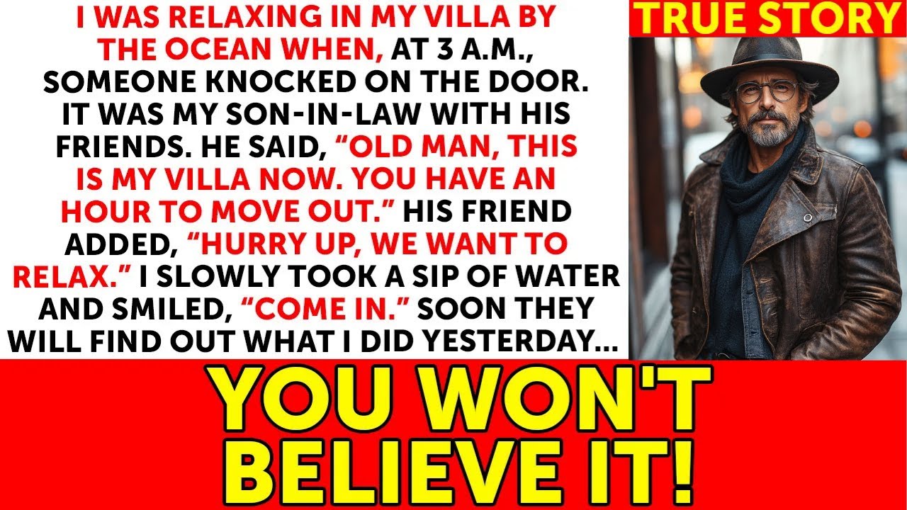 My SIL And His Friends Wanted To Kick Me Out Of My Villa — You Won't