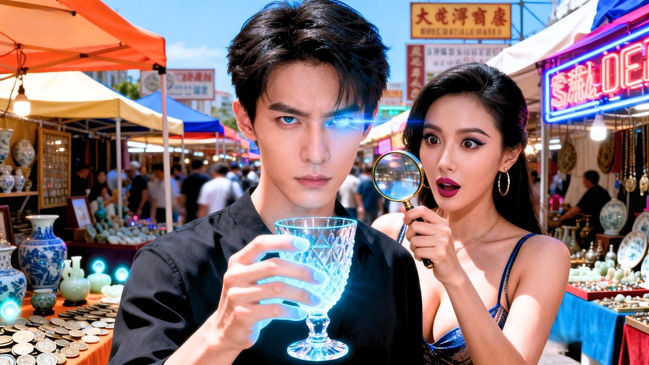 賭石城開出冰種帝王綠，周大小姐當場加價三千萬！我卻摟住她腰低語一句，她耳根通紅：今晚來我房間，石頭歸你⋯ #男频 #鉴宝 #赌石 #逆袭 #短剧