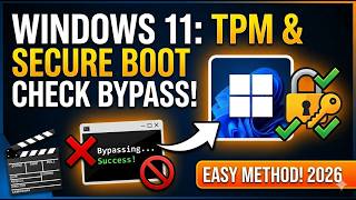 How to bypass TPM and Secure Boot check in the Windows 11 Setup | VMWare Workstation Pro