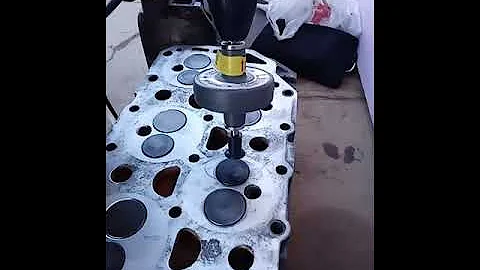 valve lapping drill attachment