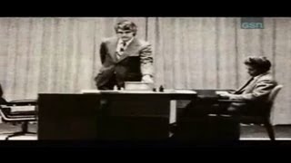 Bobby Fischer vs Boris Spassky, World Chess Championship 1972, Game 6  Today's upload on  (Bio) #chessproblems #chesse #chessrush…