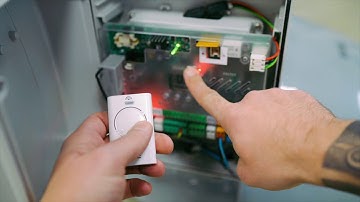 Programmera SLH radio till FAAC E124