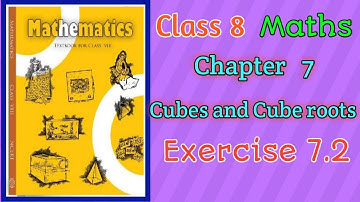 Ncert class 8 Maths chapter 7 Cubes and Cube roots Exercise 7.2 Q.no 1 to Q no 5