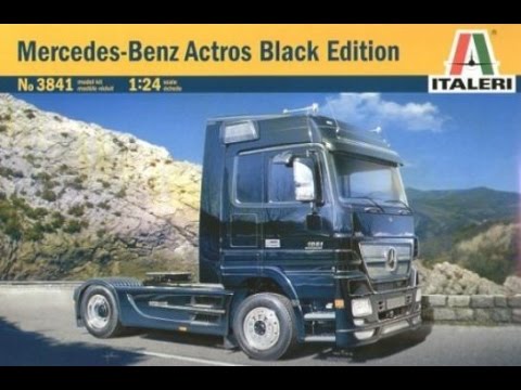 Обзор модели MERCEDES - BENZ ACTROS BLACK EDITION.