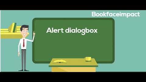 JavaScript dialog boxes