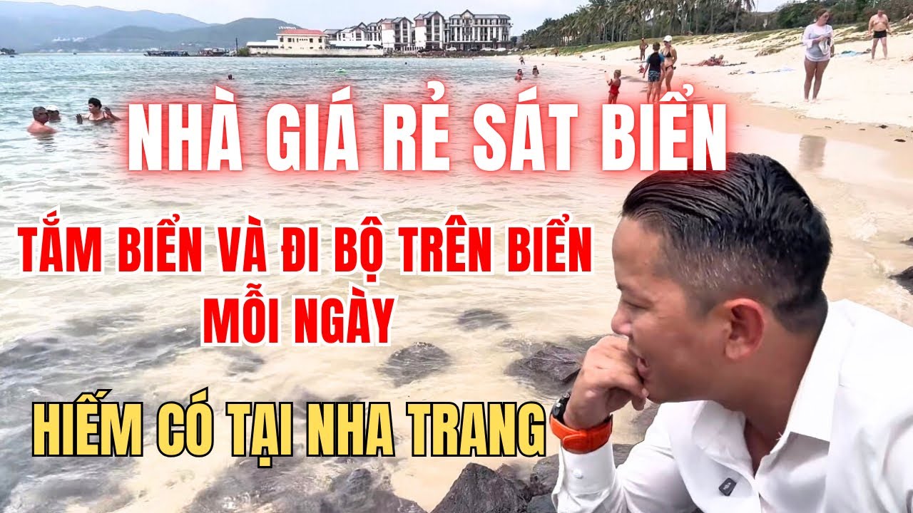 Nhà giá rẻ sát biển Nha Trang, tắm biển và đi dạo trên biển mỗi ngày cạnh nhà mình | Nhà Nha Trang 