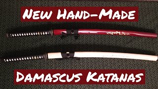 New Damascus Katanas!