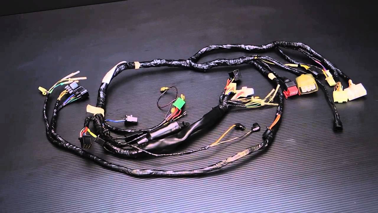カワサキ【バリオス2(BALIUS-Ⅱ)】純正メインハーネスはこんな感じです 