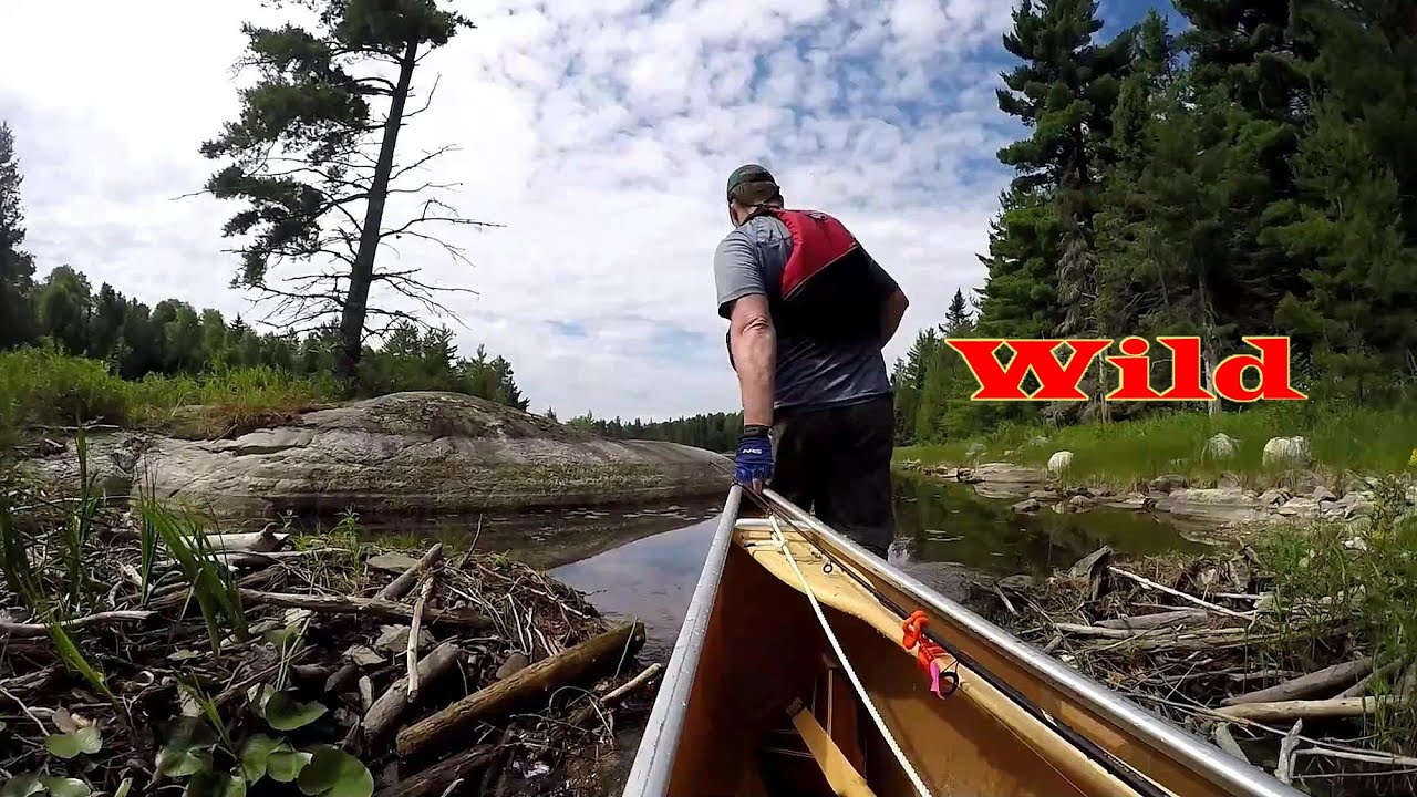 Wild Journey Back country Canoe Trip Quetico Wind Waves Storm Heat