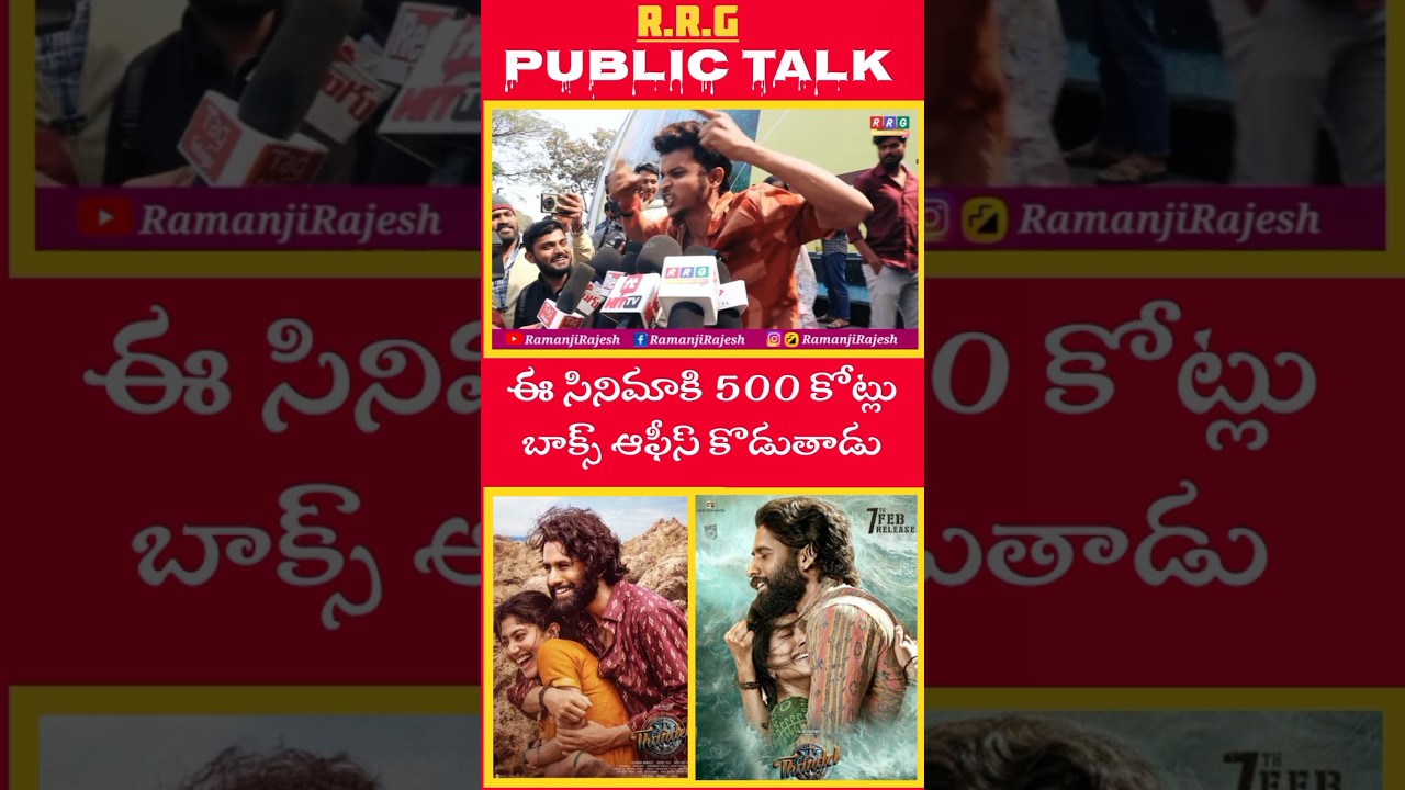 Thandel Movie Public Talk | Sai Pallavi | Naga Chaitanya | Chandoo Mondeti | DSP 