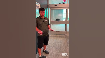 Explaining RADAR hold time on a BEA IXIO-DT1 sliding door sensor  #automaticdoor #sensor