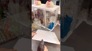 How to assemble BRIDAL Hamper Boxes 🥰 #bridaldresses #wedding #bridalservices #giftbasket #diy
